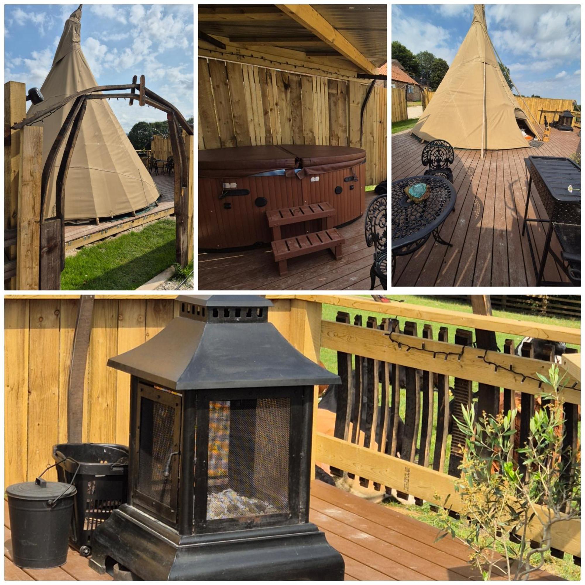 Burtree Country House, Tipi'S, Treehouse & Lodge & House Rooms With Hot Tubs In A Private Garden Thirsk Exteriör bild